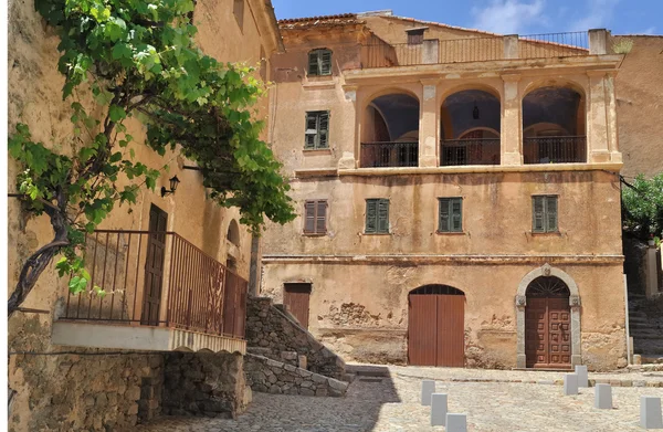 Korsyka wieś - Balagne — Zdjęcie stockowe