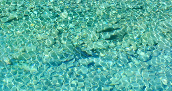 Turkost vatten bakgrund — Stockfoto