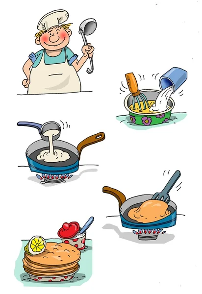 Cook  food — Stock Photo, Image