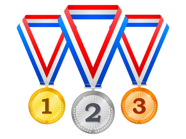 Medallas — Vector de stock