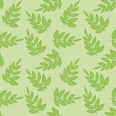 soyut yeşillik Dikişsiz desen arka plan