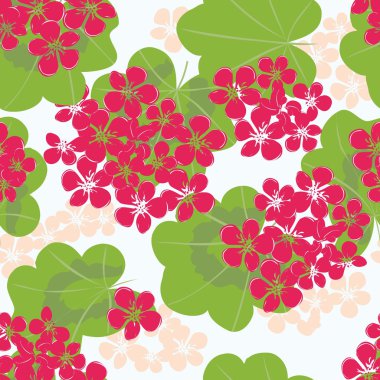 Soyut çiçek pürüzsüz desen arkaplanı