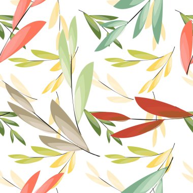 Soyut çiçek desensiz arkaplan