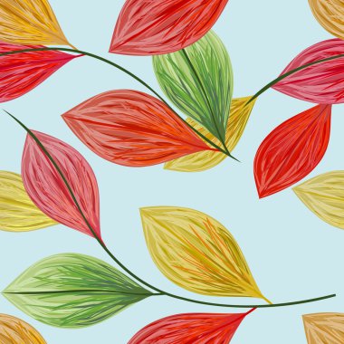 Soyut çiçek desensiz arkaplan