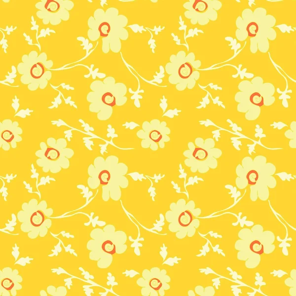 Soyut çiçek pürüzsüz desen arkaplanı