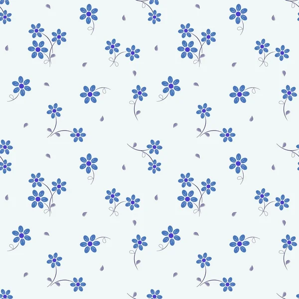 Soyut çiçek pürüzsüz desen arkaplanı