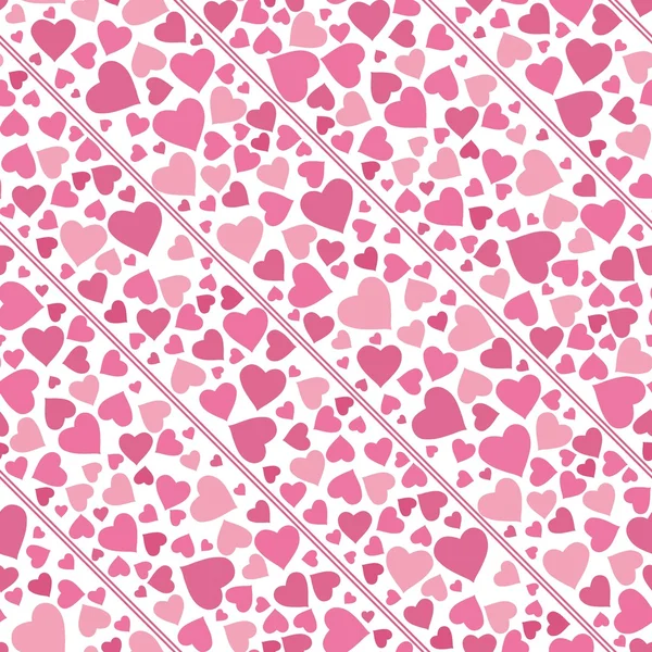 Romantic valentine seamless pattern — Stock Vector