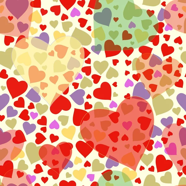 Romantic valentine seamless pattern — Stock Vector