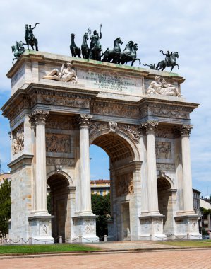 Arco della pace Milan'da 
