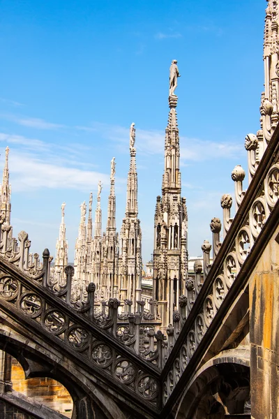 İtalya, Milano duomo Katedrali — Stok fotoğraf