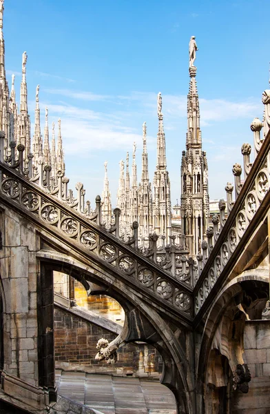 İtalya, Milano duomo Katedrali — Stok fotoğraf