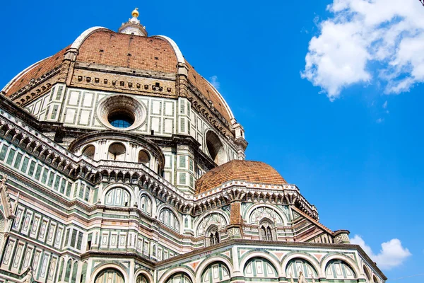 Kupoler av domkyrkan santa maria del fiore, Florens, Italien — Stockfoto