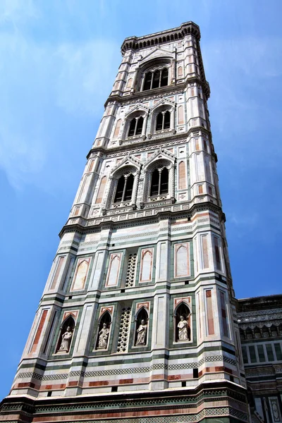 Der Turm der Kathedrale von Florenz. — Stockfoto