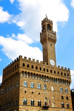Piazza della Signoria. Florence, Italy  clipart