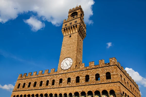 Den gamla palatset (Palazzo Vecchio eller Palazzo della Signoria), Flor — Stockfoto