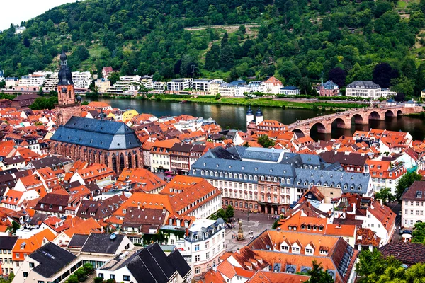 Neckar in Heidelberg. — стокове фото