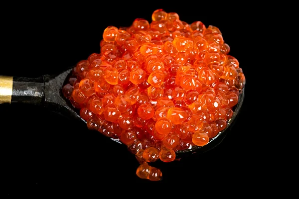 Caviar salgado vermelho — Fotografia de Stock