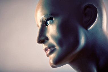 Eski bir mankenin portresi