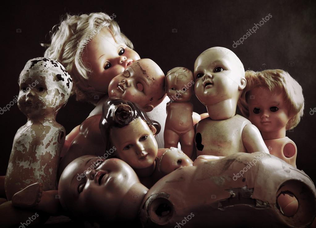 Creepy dolls Stock Photo by ©sqback 69423751