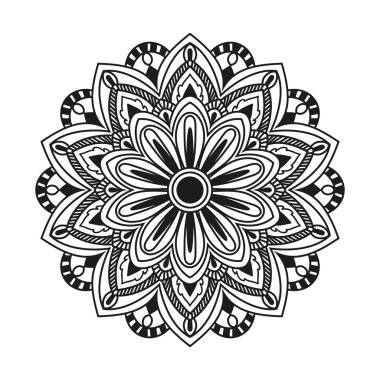 Mandala.Decorative elemanları. 