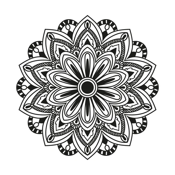 Mandala.Decorative elemanları. — Stok Vektör