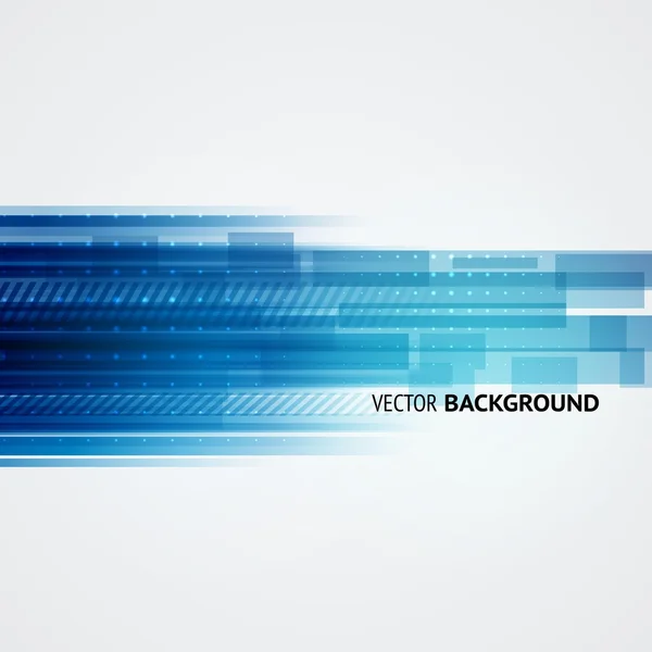 Vector background with blue lines — Stock Vector