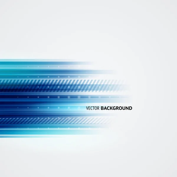 Vector background with blue lines — Stock Vector