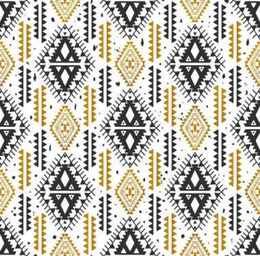 Kabile altın seamless modeli.