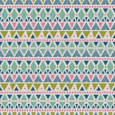 geometrik şekilli desen.