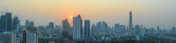 Bangkok na zachodzie słońca — Zdjęcie stockowe