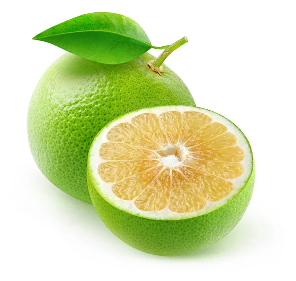 Pomelos blancos aislados — Foto de Stock