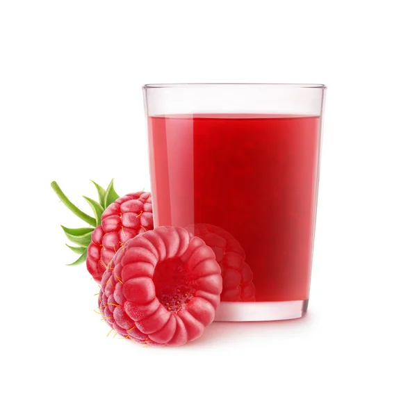 Isolated raspberry smoothie — Stock Photo, Image