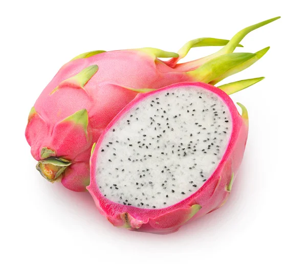 Geïsoleerde dragon fruit — Stockfoto