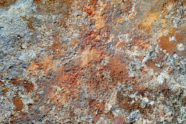 Rough Stone Surface Spots Rusty Red Grey Colorful Texture Old — Stock Photo, Image