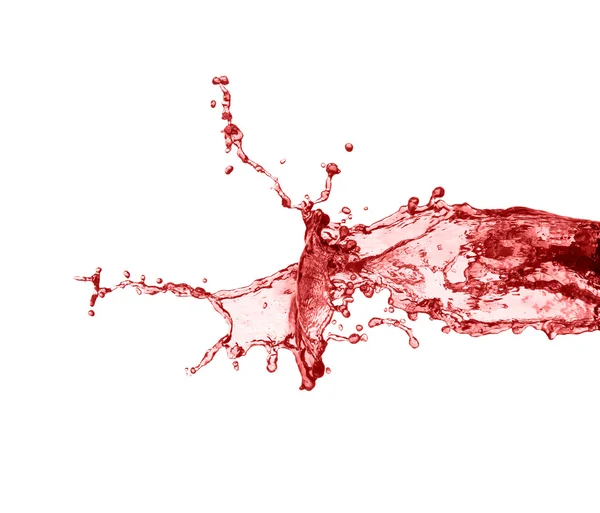 Splash of red juice — Stock Photo, Image