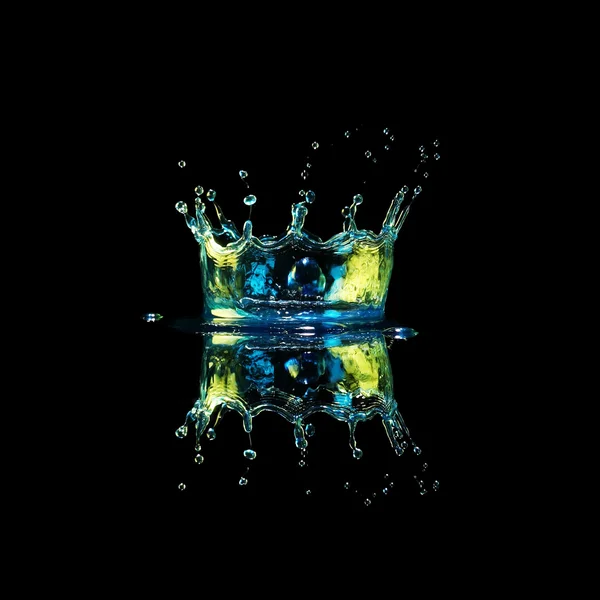 Water crown splash — Stock Photo, Image