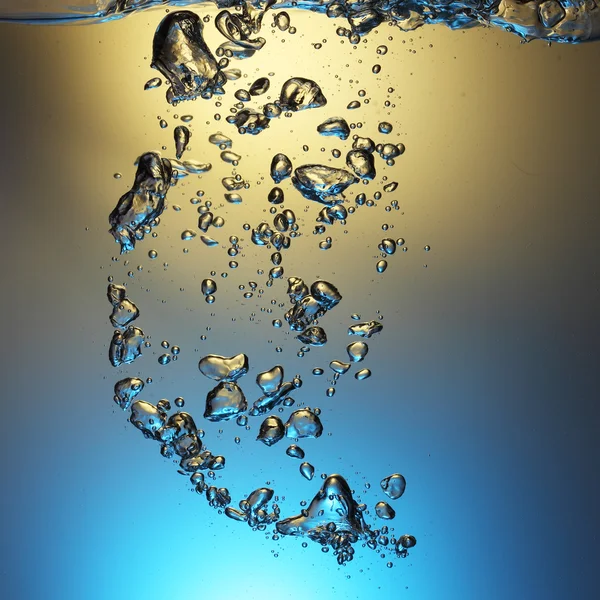 Νερό με φυσαλίδες — Φωτογραφία Αρχείου