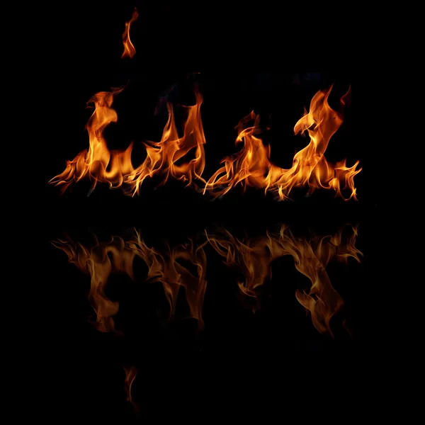Faixa de fogo — Fotografia de Stock