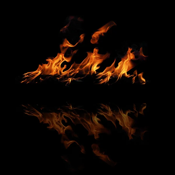 Вогонь смугою — стокове фото