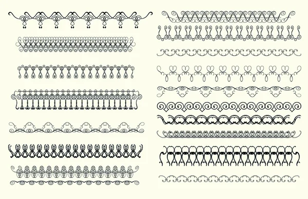 Kalligrafiska designelement — Stock vektor