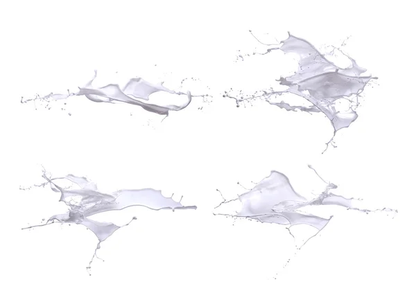 Salpicadura de leche —  Fotos de Stock