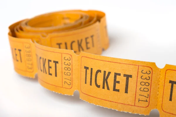 Toll of vintage tickets — Stock Photo, Image