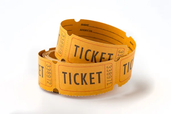 Vintage ticket stubs — Stock Photo, Image