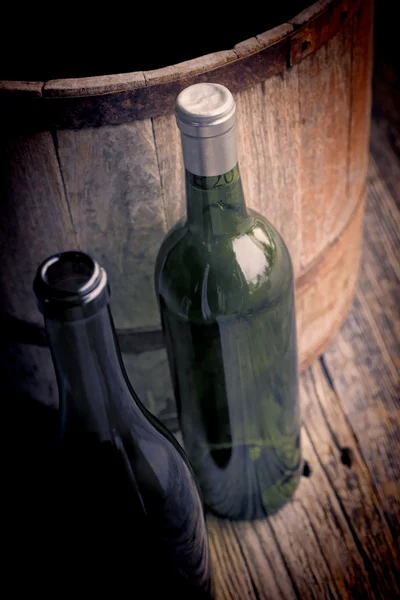 Wine bottle still life — Stock Photo, Image