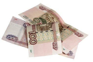 Notlar beş yüz ve yüz ruble