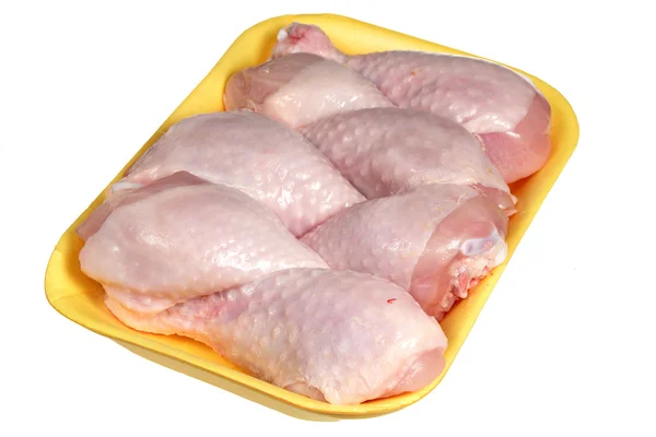 Piernas de pollo sobre un soporte — Foto de Stock