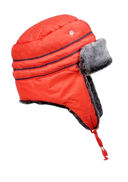 Winter cap on a white background — Stock Photo, Image