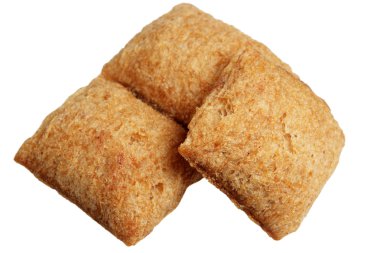 Beyaz arkaplanda çerezler