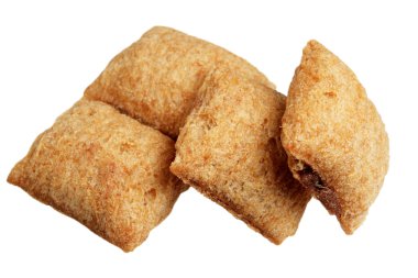 Beyaz arkaplanda çerezler