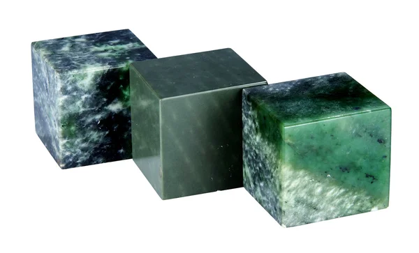 El cubo de una nefrita mineral — Foto de Stock